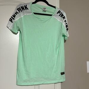 Light green Victoria’s Secret PINK tshirt